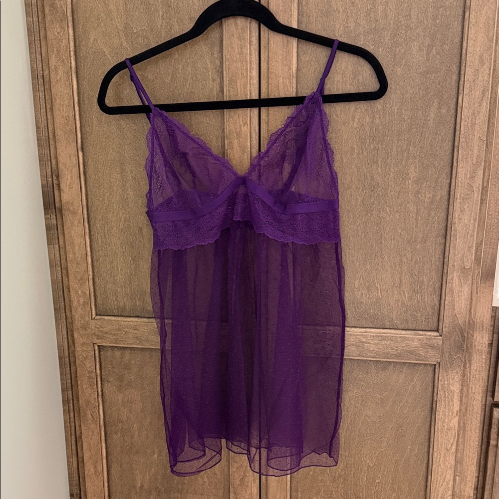 Victoria's Secret Purple Lace Intimate Lingerie